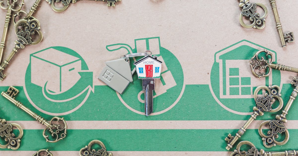 A set of house keys resting on moving boxes in a new home, symbolizing choosing an address that matches your goals