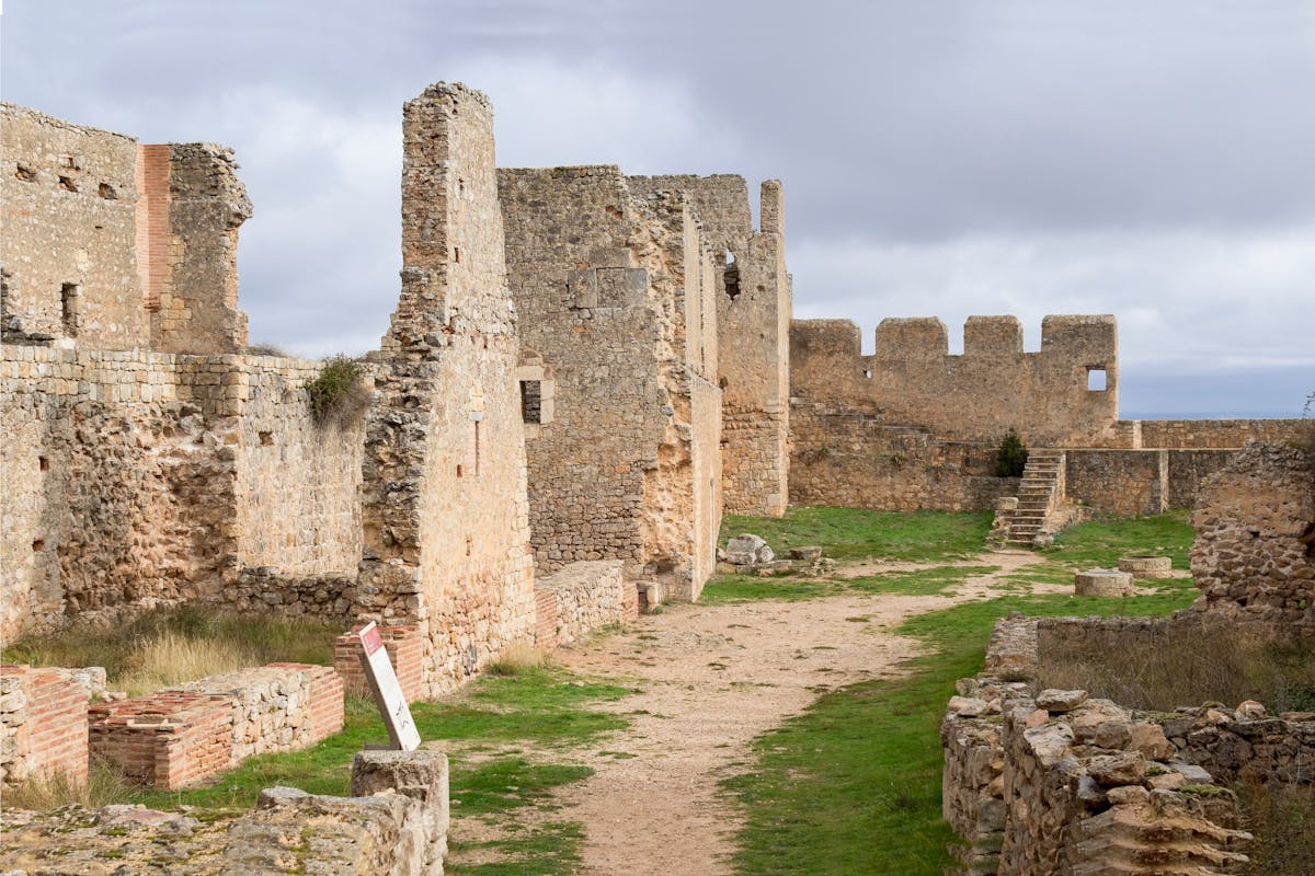 Ancient stone fortress ruins representing the Emperor's enduring structures