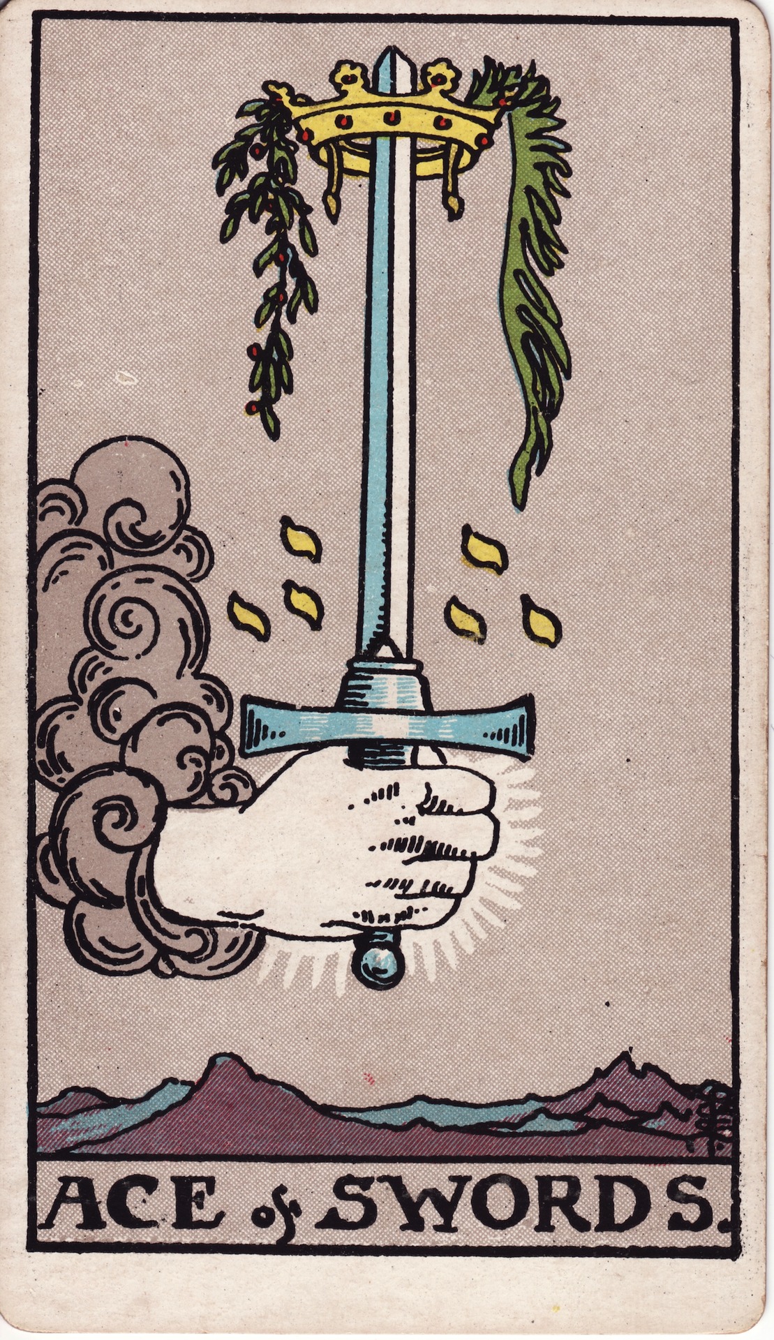 Ace Of Swords - Rider-Waite-Smith Tarot