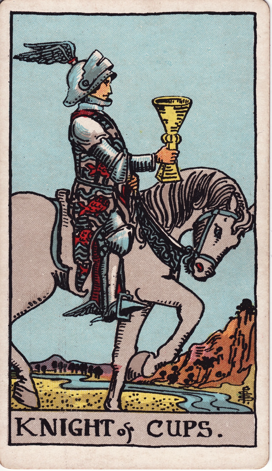 Knight Of Cups - Rider-Waite-Smith Tarot