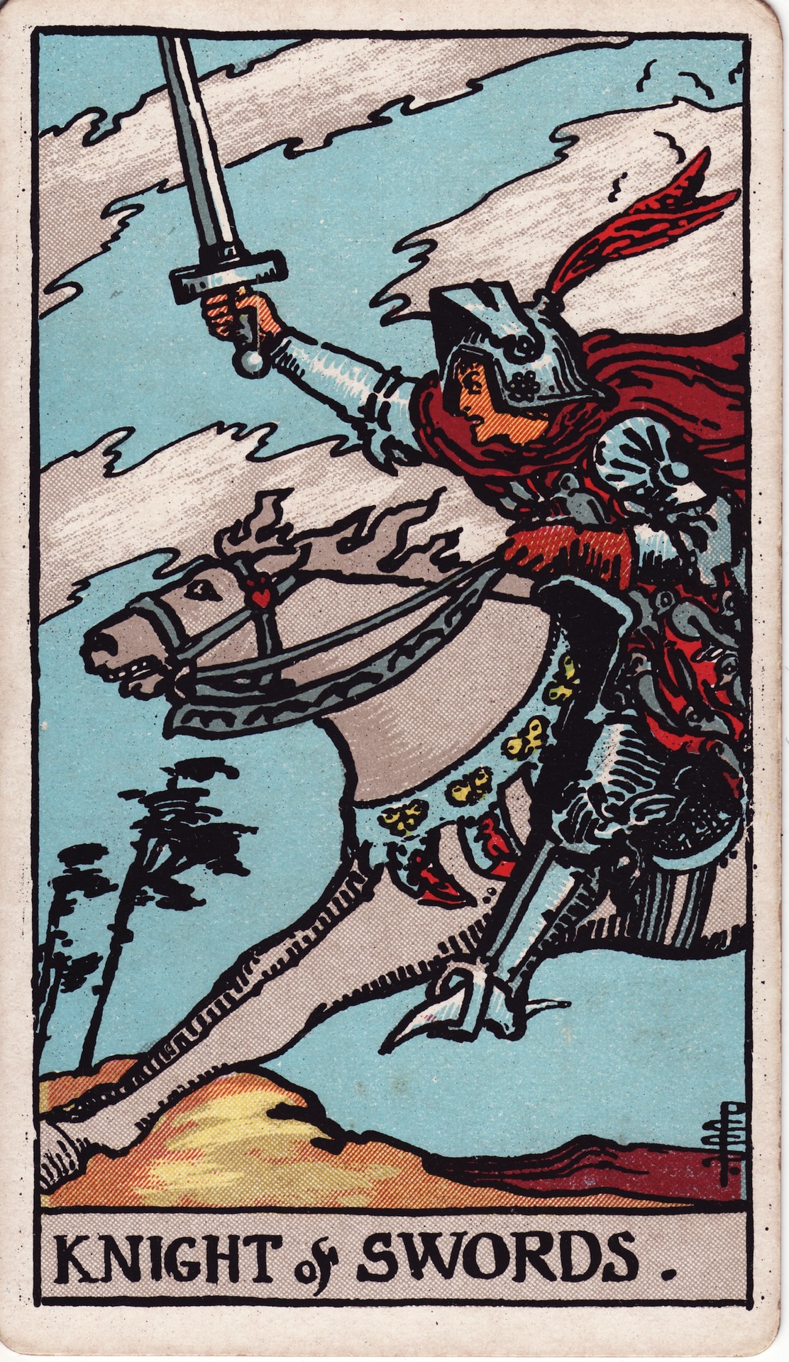 Knight of Swords - Rider-Waite-Smith Tarot