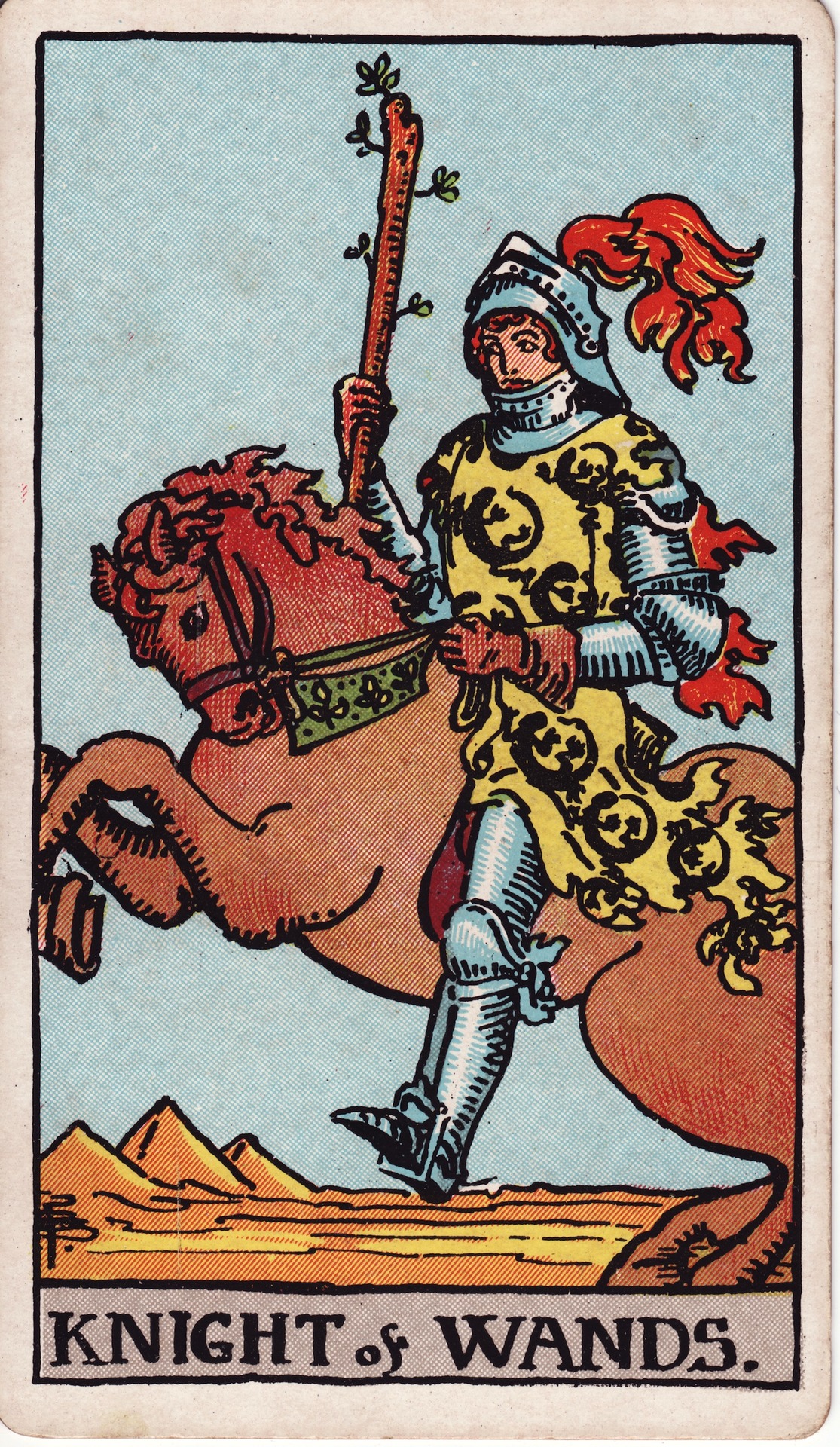 Knight Of Wands - Rider-Waite-Smith Tarot
