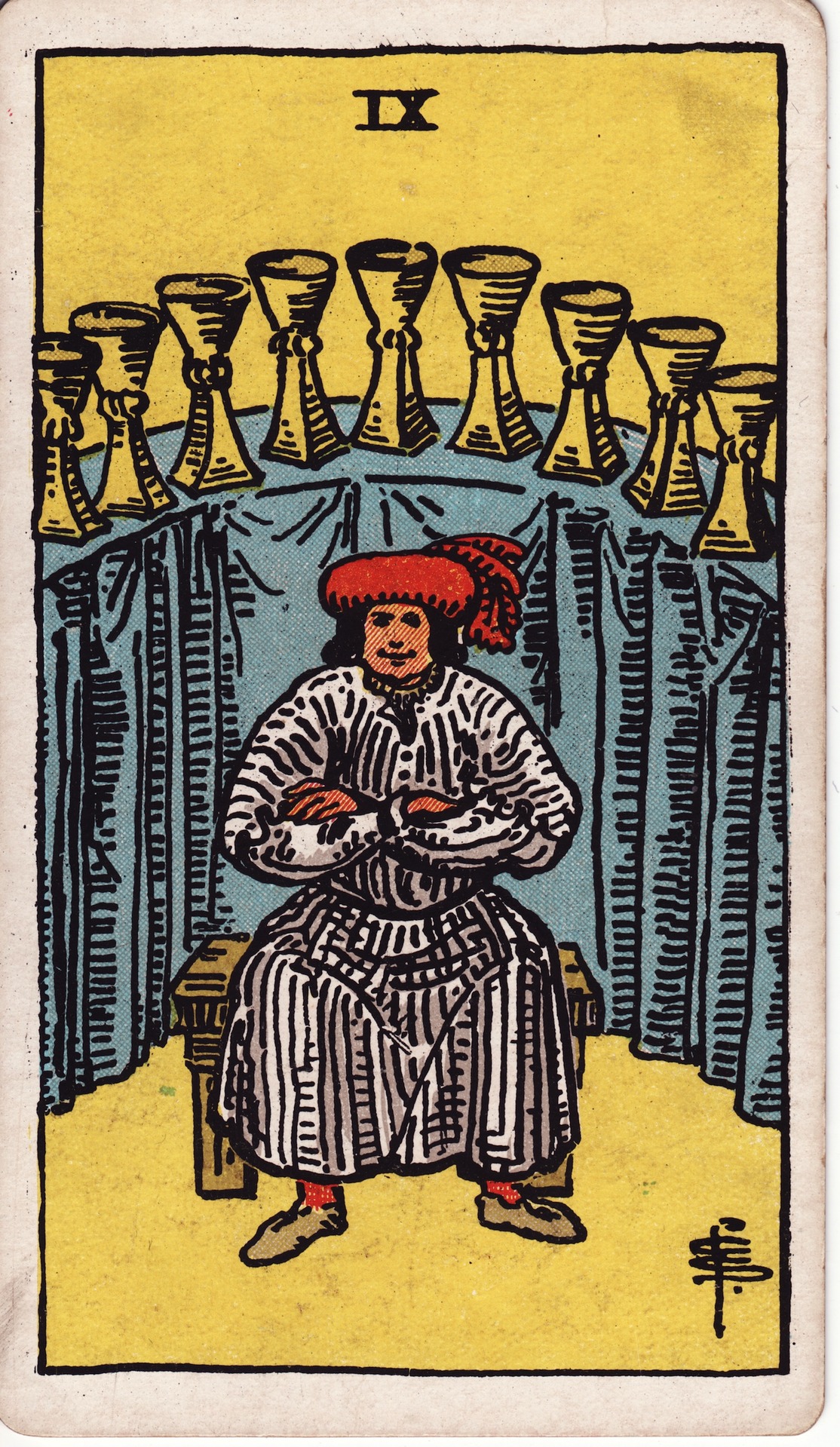Nine Of Cups - Rider-Waite-Smith Tarot