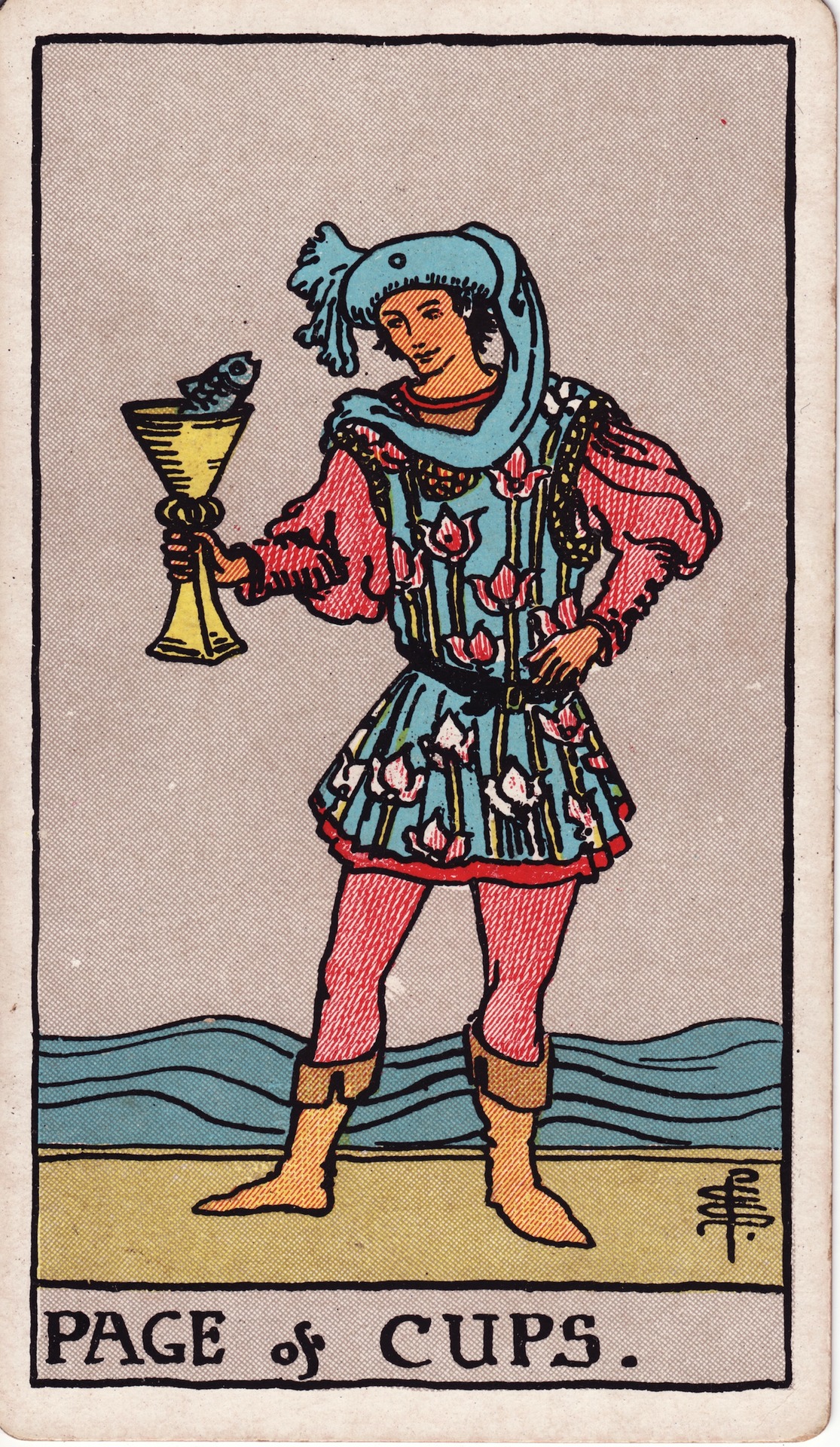 Page Of Cups - Rider-Waite-Smith Tarot