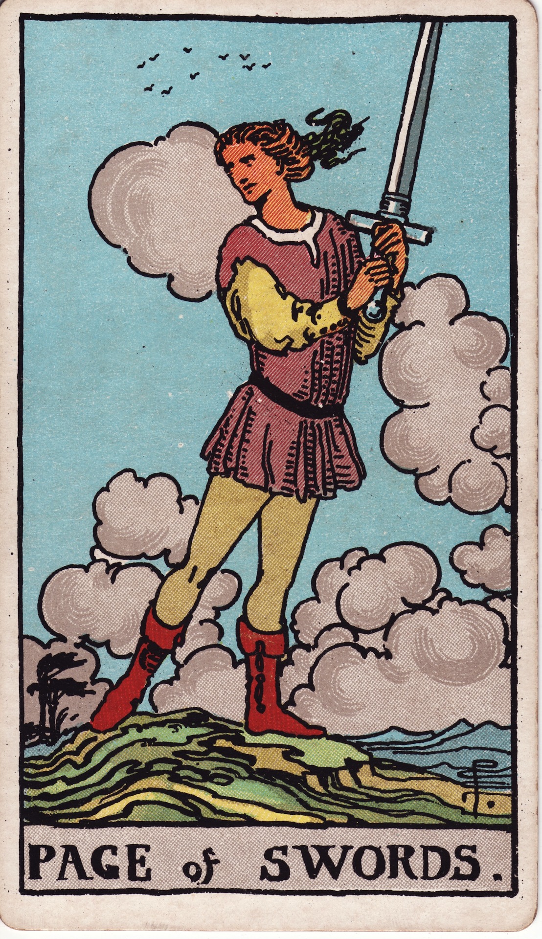 Page of Swords - Rider-Waite-Smith Tarot