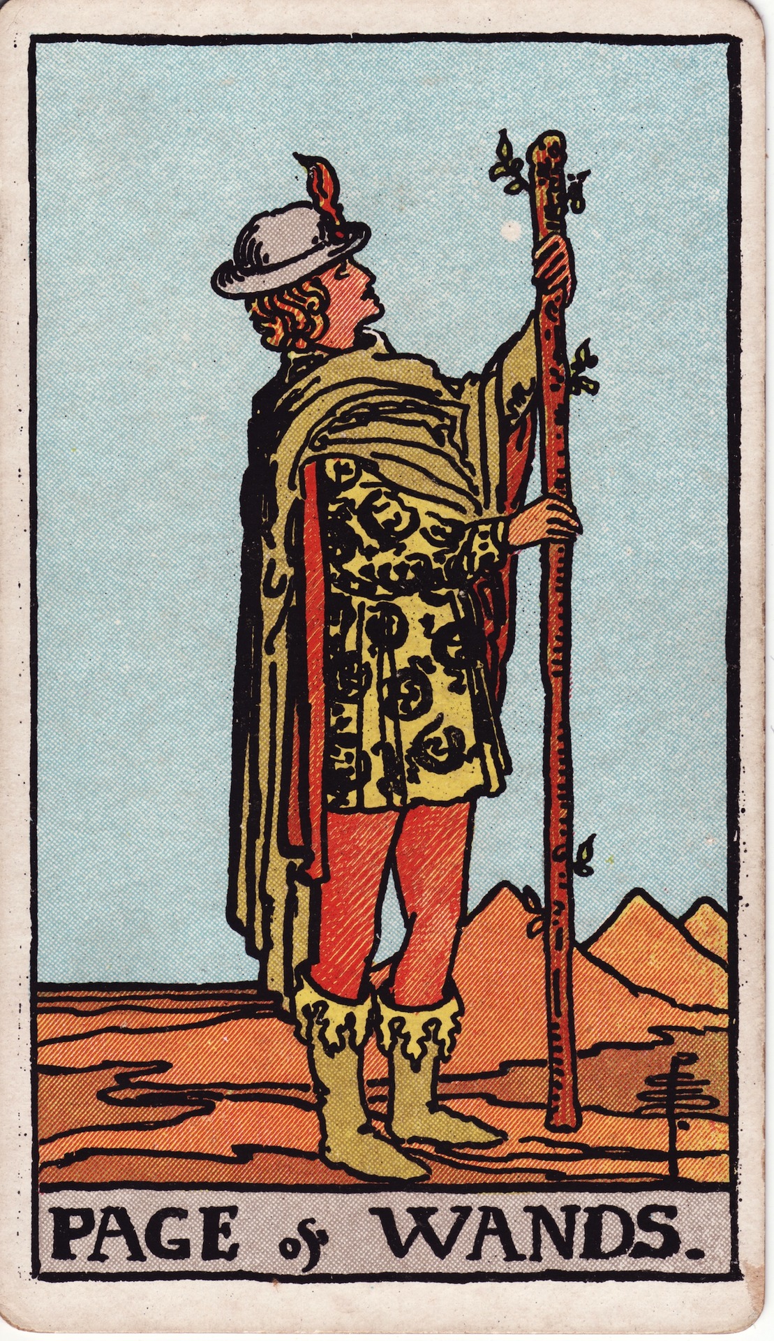 Page Of Wands - Rider-Waite-Smith Tarot