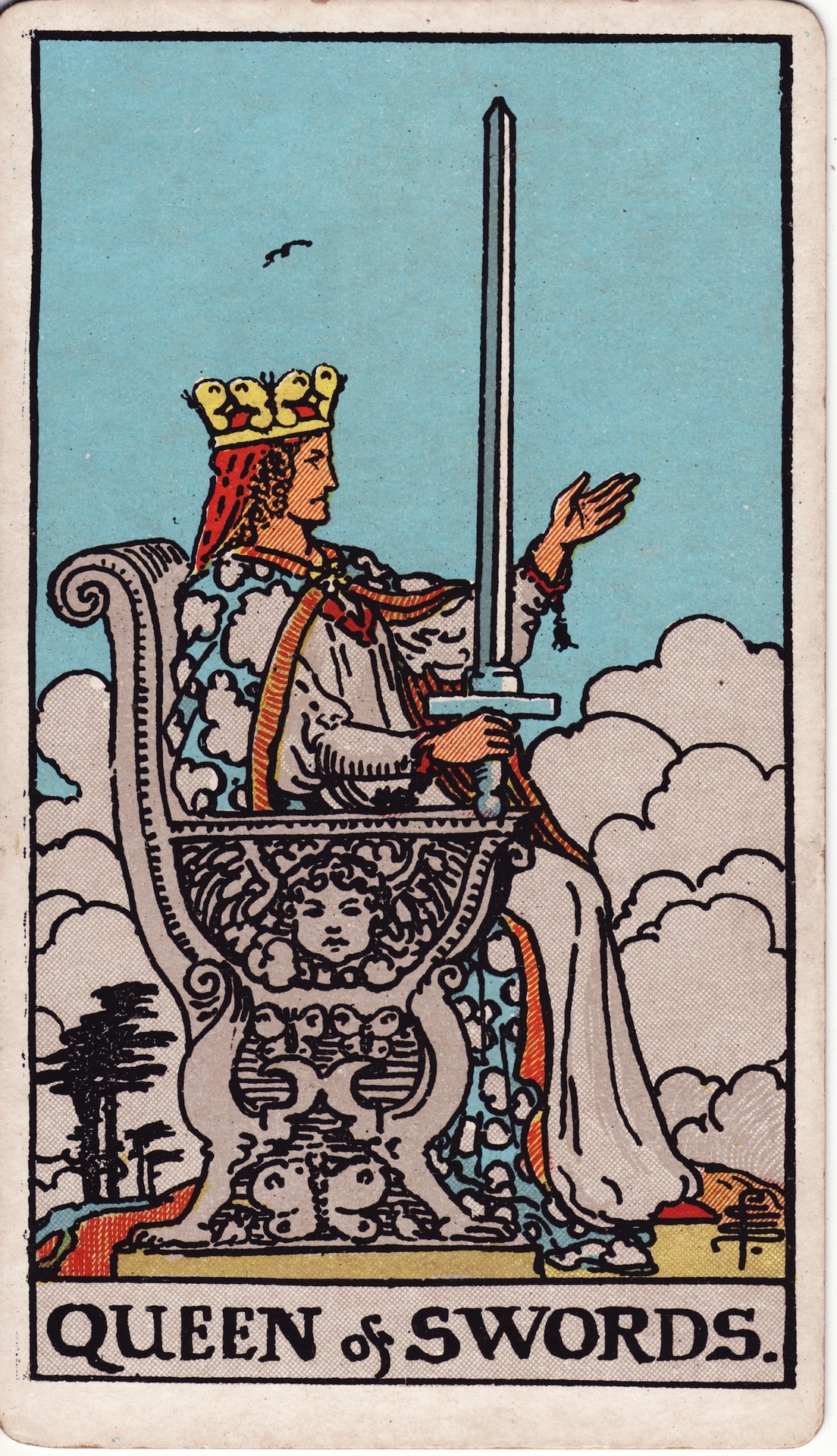 Queen of Swords - Rider-Waite-Smith Tarot