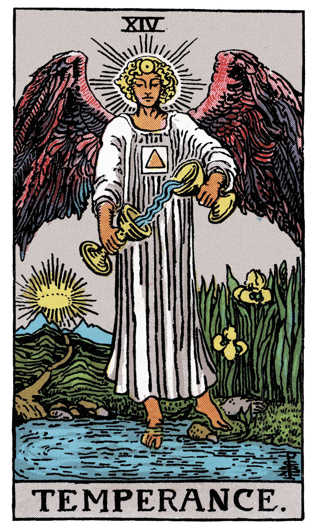 Temperance - Rider-Waite-Smith Tarot