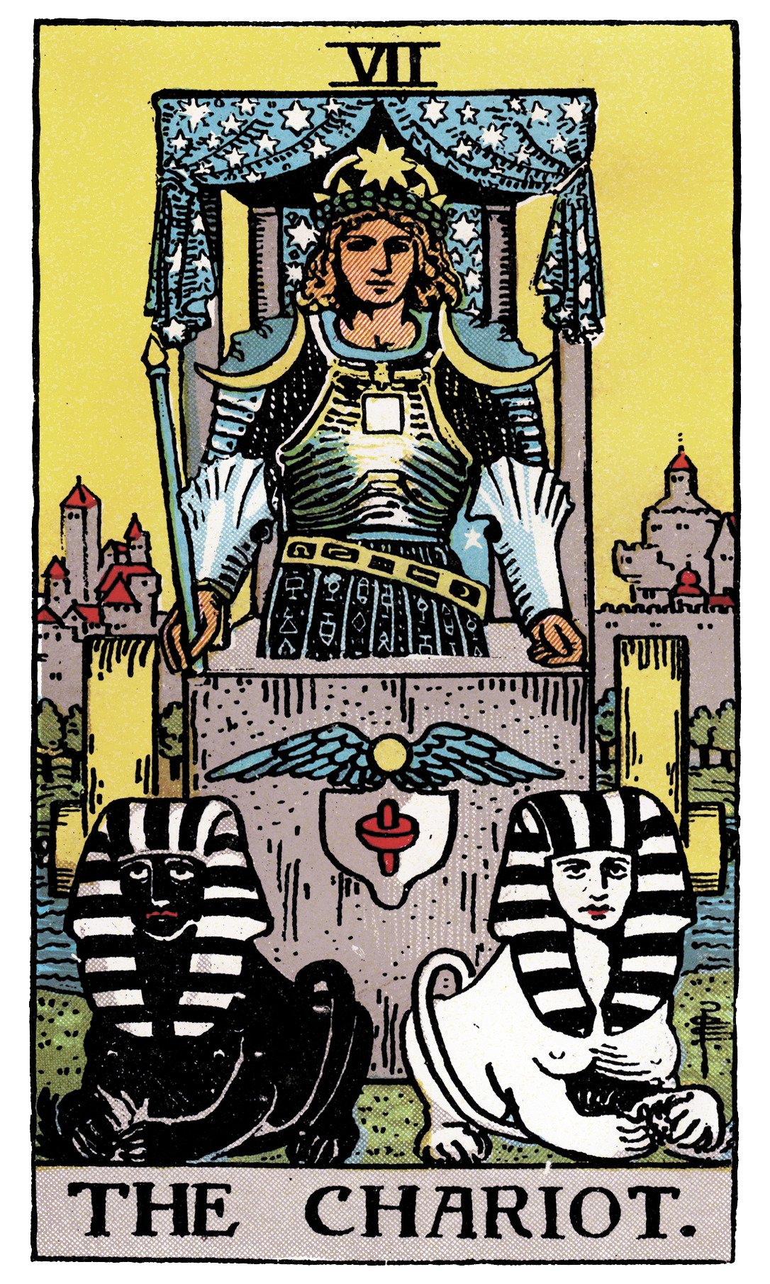 The Chariot - Rider-Waite-Smith Tarot