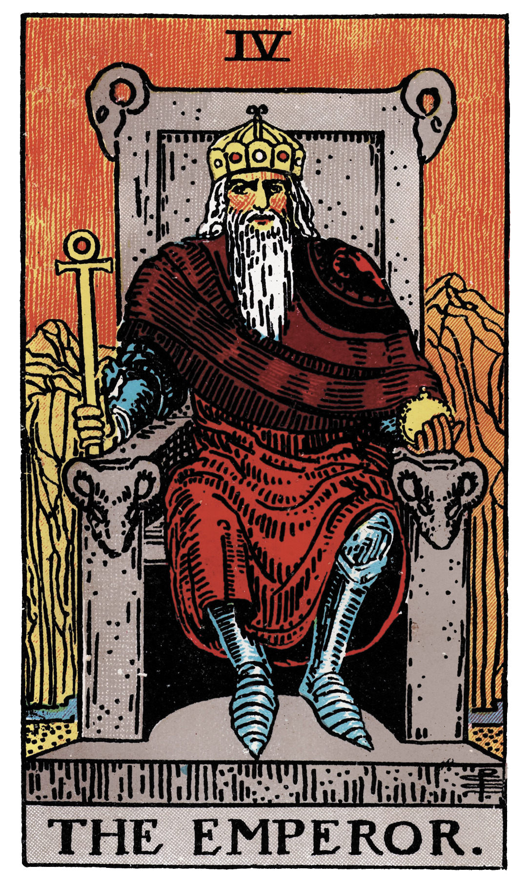 The Emperor - Rider-Waite-Smith Tarot