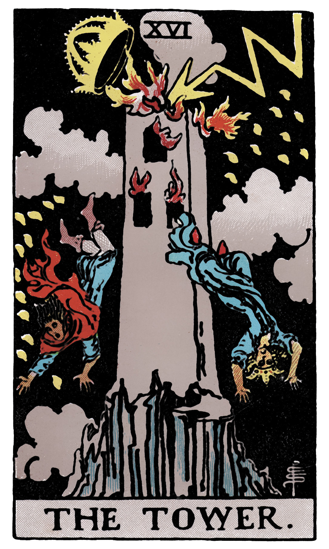 The Tower - Rider-Waite-Smith Tarot