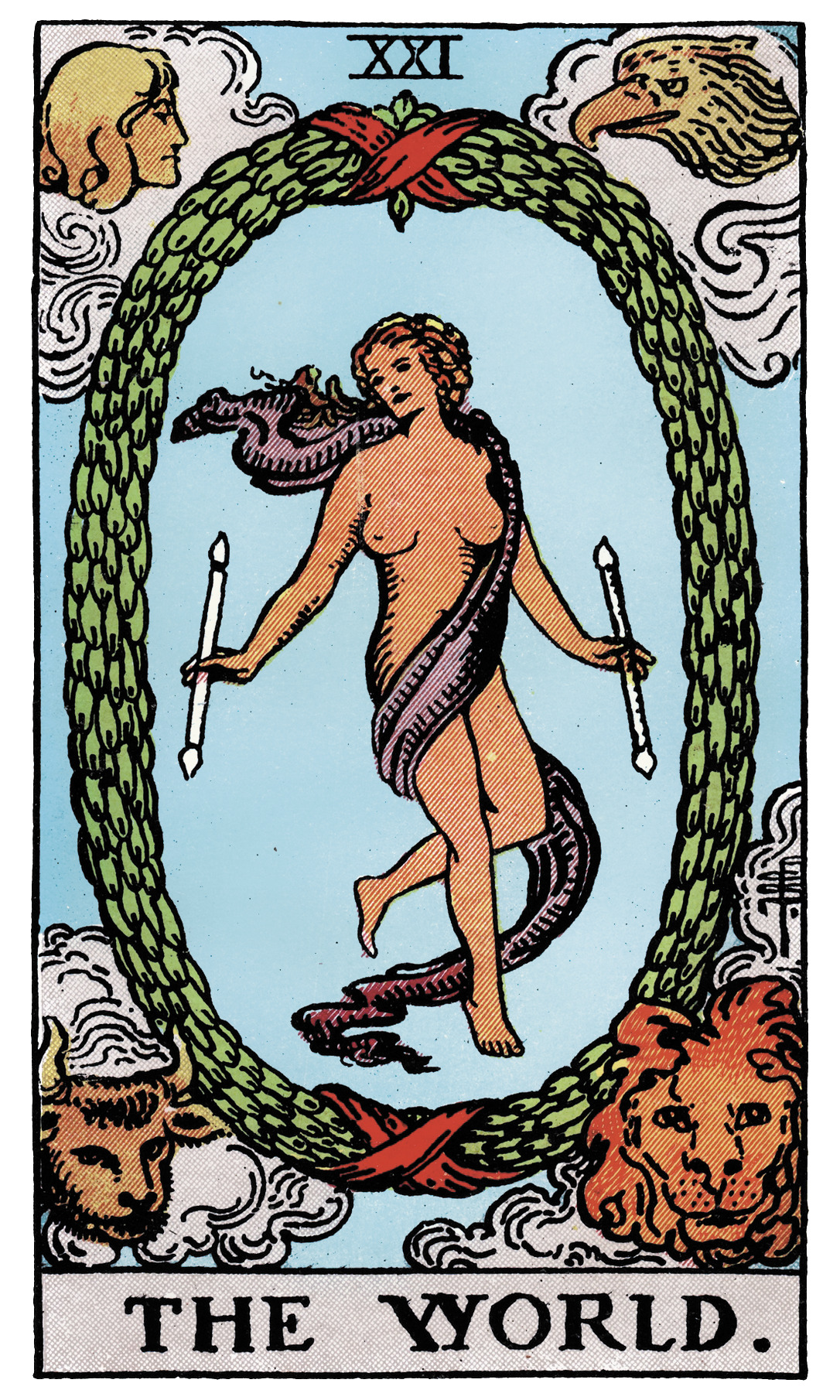 The World - Rider-Waite-Smith Tarot