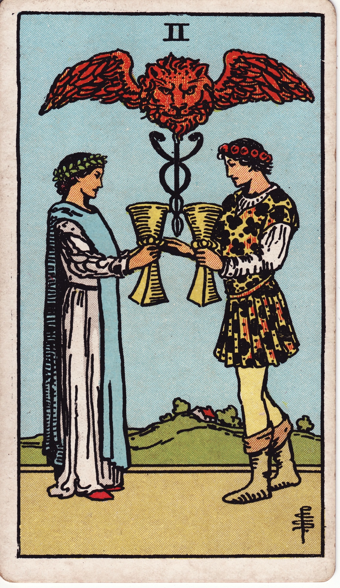 Two Of Cups - Rider-Waite-Smith Tarot